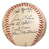 Image 3 : 1945 Brooklyn Dodgers Partial Team Signed Baseball.
