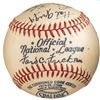 Image 5 : 1945 Brooklyn Dodgers Partial Team Signed Baseball.