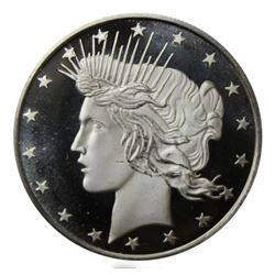 1 oz Silver Round | Peace Dollar Design (.999 Pure)