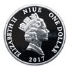 Image 2 : 2017 1 oz Guardian Angel Silver Coin - Niue $1