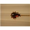 Image 1 : Stickpin  9ct.  Almadine  Garnet  Cabochon  #1177251