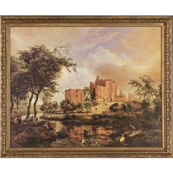 Meindert Hobbema?s ?Ruins of Brederode Castle? #1177258