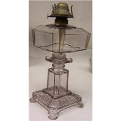  PATTERN  GLASS  OIL  LAMP #1177577