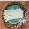 Image 1 : MAJOLICA ASPARAGUS PLATE #1177588
