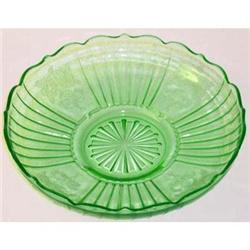 Hocking Depression Glass Mayfair Fruit Bowl  #1177706