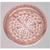 Image 1 : Jeannette Cube Pink Depression Glass Coasters 6#1178002