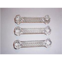 11 cut  crystal knife rests #1178327