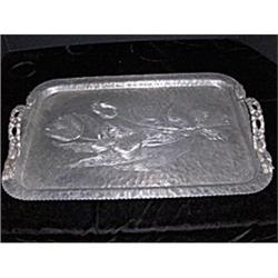 Hand Wrought Aluminum Tray #1178410