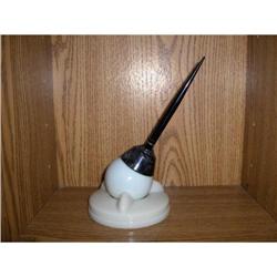 Art Deco Swivodex Zehpyr Glass Inkwell #1178527