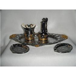 7pc. Chrome/Gold  Smoke Set #1178530