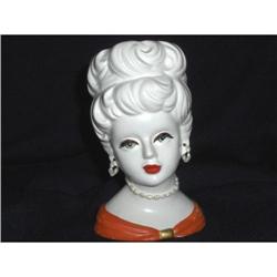 Vintage Rubens Lady Head Vase #1178542