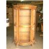 New Lion Paw Round Glass Hutch #1183270