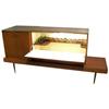 Image 1 : Bauhaus Mid-Century Teak Bench Bar & Cabinet #1183531