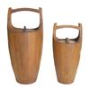 Image 1 : 2 JENS QUISTGAARD Dansk Teak Ice Buckets #1183618