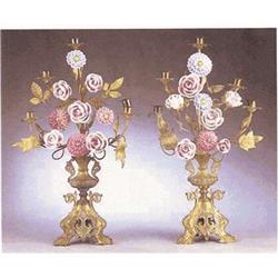 pair of  five light candelabra #1206051