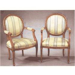 pair of Louis XVI arm chair #1206052