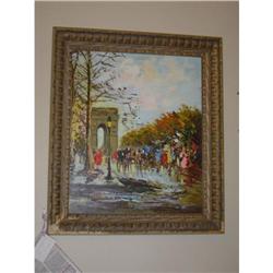 champs -elysees painting  #1206054