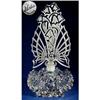 Image 1 : CZECH VINT PERFUME BOTTLE KISSING BUTTERFLIES #1206174