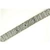 Image 1 : FILIGREE Bracelet SAPPHIRES DIAMONDS #1206243