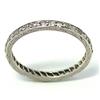 Image 1 : 1930s Platinum Band with Diamonds #1206798