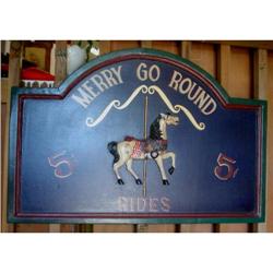 MERRY-GO-ROUND SIGN #1213111