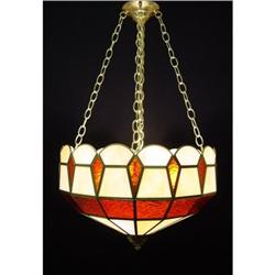 Art  glass chandelier  #1213122