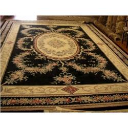 Chinese Handmade Wool Aubusson Style 240 kpsi #1238617