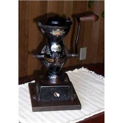 Antique Enterprise Cast Iron Coffee Grinder #1238627