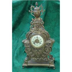 1880 French Bronze Clock #1238696