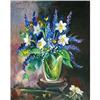 Image 1 : Impressionism oil "Narcissuses" by Sorokina T. #1238757