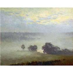 "Morning Fog" - Russian traditions school #1238819