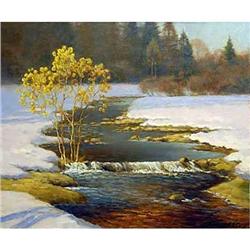 "Spring Stream" - Russian traditions school #1238822