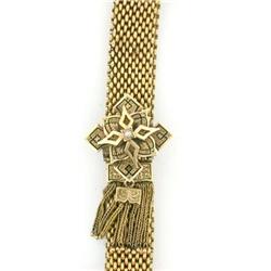 Antique Victorian 15k Gold Bracelet #1238853