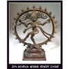 Image 1 : FINE 18th c ANTIQUE SIVA NATARAJA BRONZE STATUE#1239036