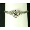 Image 1 : ANTIQUE DIAMOND ENGAGEMENT RING .53 CTS! FINE #1239067