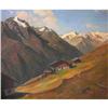 Image 1 : Wonderful Carol Kossak Oil Painting, Mountains #1239135