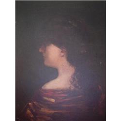 Bodegones Painting, Señora Contemplando #1239166