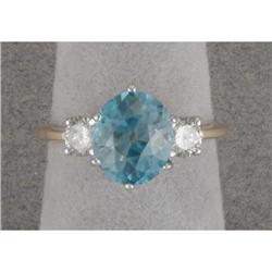 14K Zircon ring #1239198