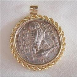 Ancient Greek Coin Pendant #1239203