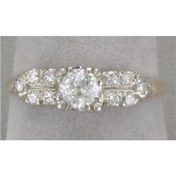 14K Diamond Ring #1239205