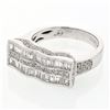 Image 1 : 0.93 CTW Diamond Ring 18K White Gold - REF-115M3F
