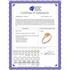 Image 2 : Genuine 0.30 CTW Peridot Ring 14KT White Gold - REF-30F5Z