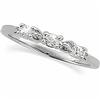 Image 1 : Wedding Band 3 MARQUISE DIAMONDS #1178656