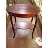 Image 1 : Mahogany  Oval Parlor Table #1178663