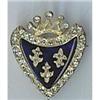 Image 1 : 18th century French diamond paste brooch #1179010