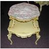 Image 1 : Circa 1940's Italian Venetian Marble Top Two #1199782