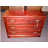 Image 1 : Circa 1870 Stained Mahogany Chest #1199795