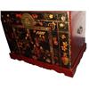 Image 1 : Chinese Qing Dy. Wood Painting Trunk #1199901