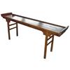 Image 1 : Qing Dy. Wood Console Table With Spandrels #1199929