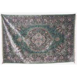 Complex Floral Pattern Xianjiang Wool Carpet  #1199958